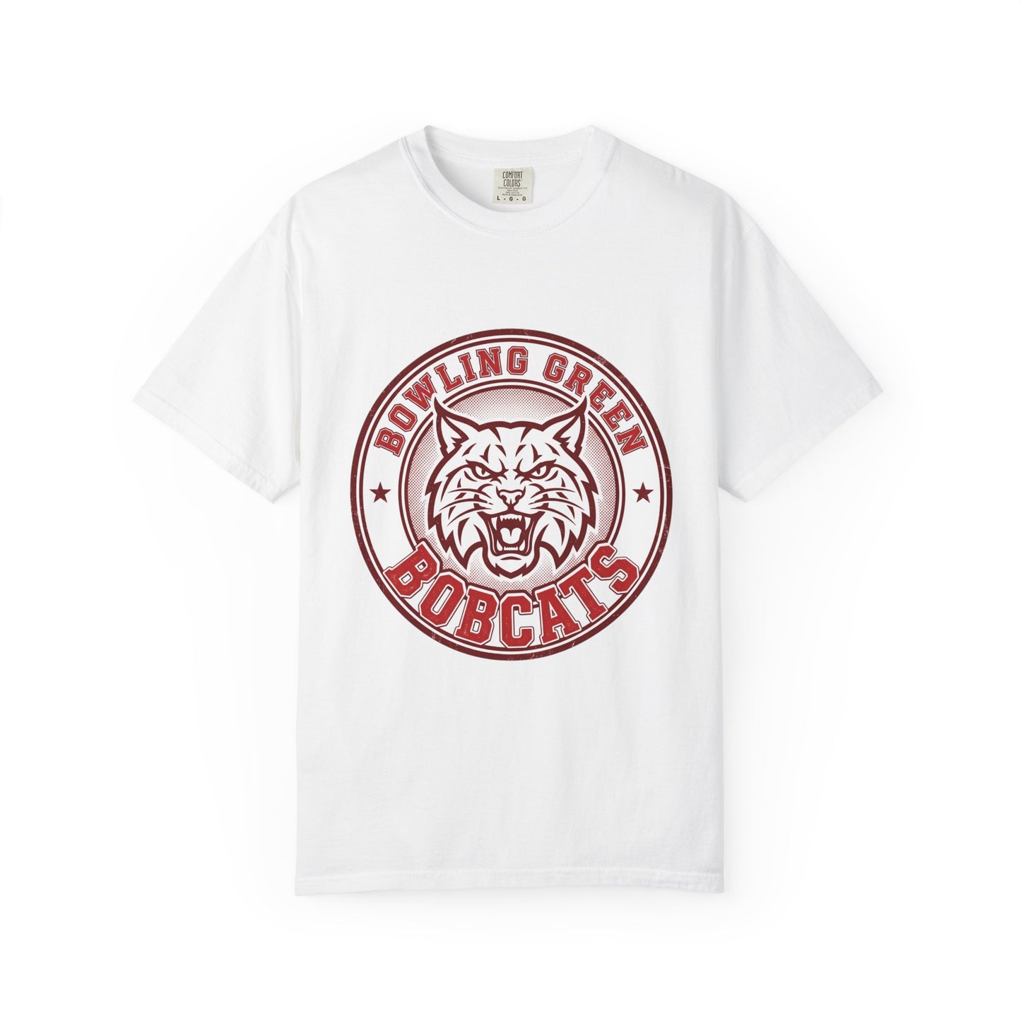 Bobcats Circle Logo T-Shirt — Bowling Green Bobcats Vintage Campus Tee